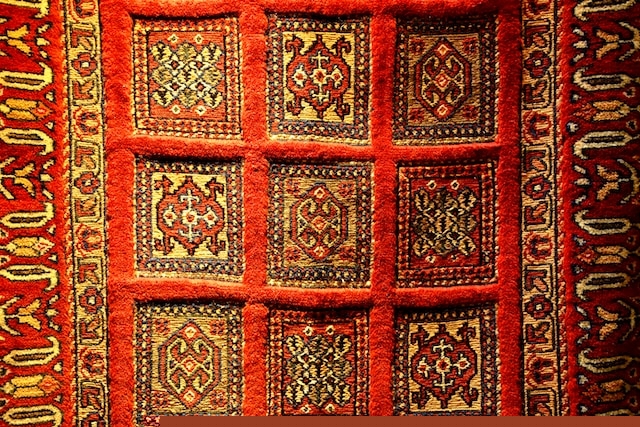 Vintage Handcrafted Southwestern Rug